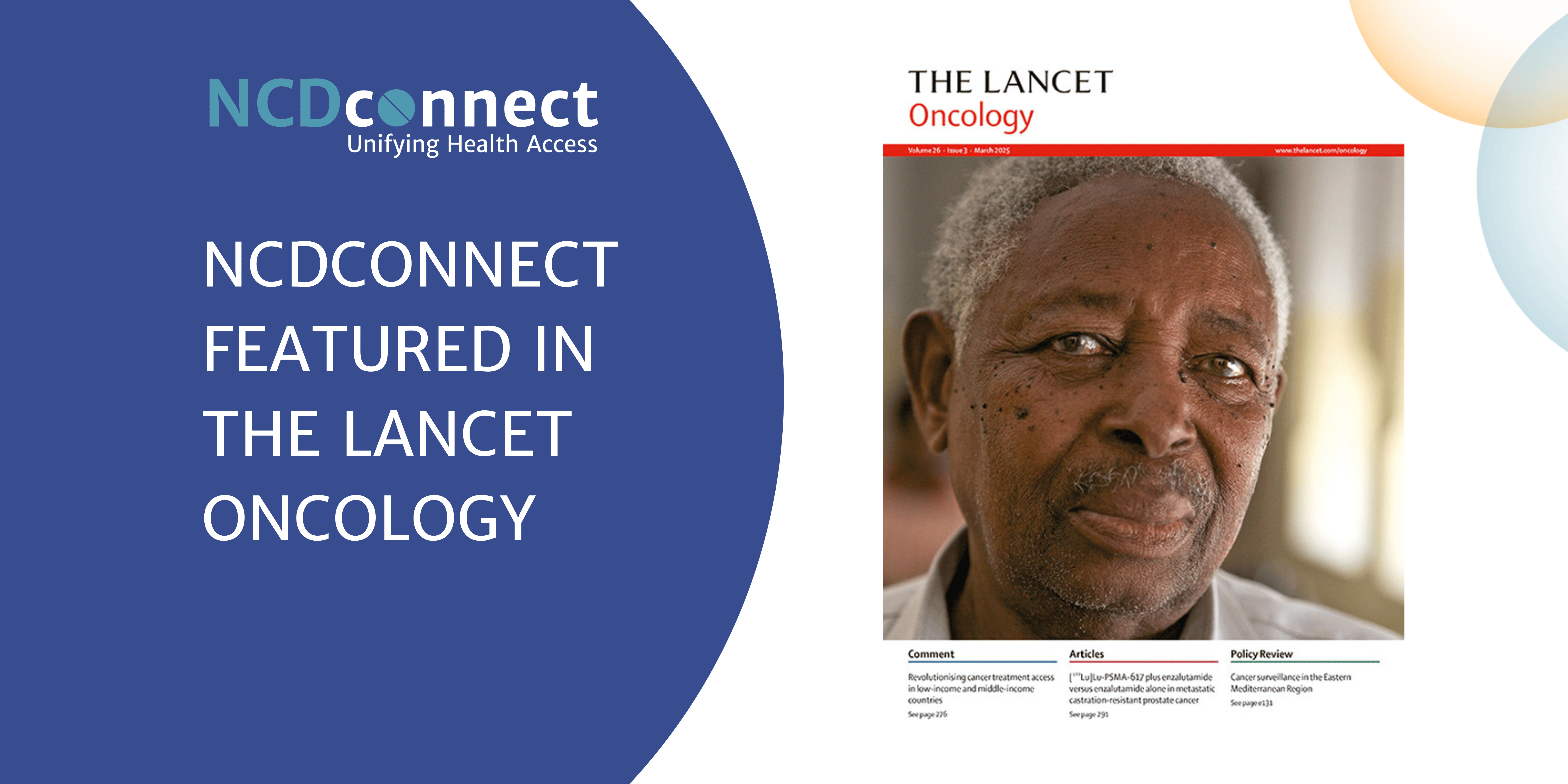 Cover of The Lancet Oncology, March 2025, Volume 26